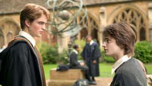 Cedric Diggory And Harry Potter Wallpaper