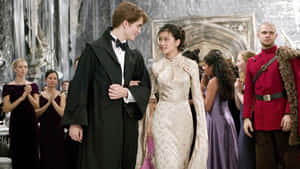 Cedric Diggory At The Yule Ball Wallpaper
