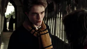 Cedric Diggory In Hogwarts Wallpaper