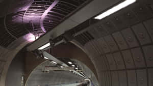 Ceiling Of Underground Waterloo Station Wallpaper