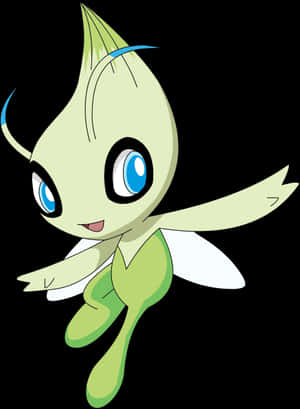 Celebi Pokemon Character Wallpaper