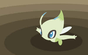 Celebi Pokemon Illustration Wallpaper