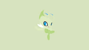 Celebi Pokemon Illustration Wallpaper