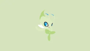 Celebi Pokemon Illustration Wallpaper