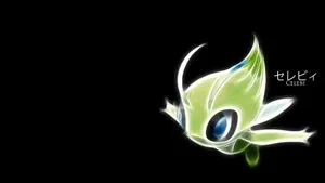 Celebi Pokemon Mystical Artwork Wallpaper