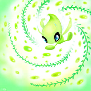 Celebi Time Travel Pokemon Wallpaper