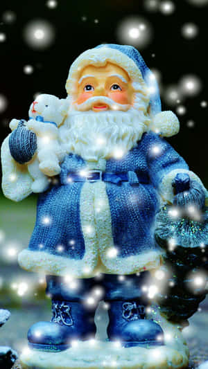 Celebrate Christmas 2020 With Santa Claus Wallpaper