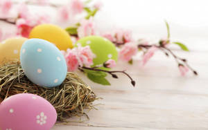 Celebrate Easter In Aesthetic Style! Wallpaper