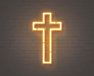 Celebrate Faith With Cute Cross! Wallpaper