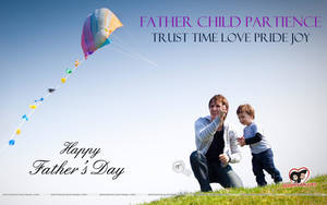 Celebrate Fathers Day With A Fun Outdoor Activity Wallpaper