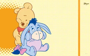 Celebrate Friendships With Winnie The Pooh! Wallpaper