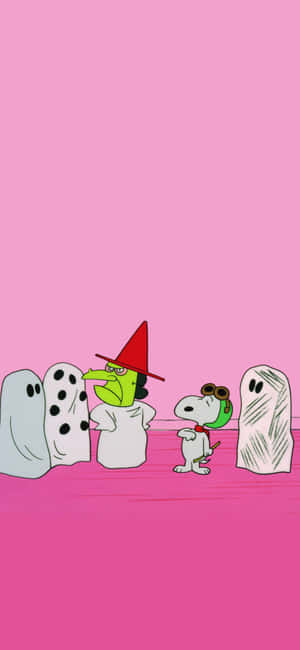 Celebrate Halloween With Peanuts! Wallpaper