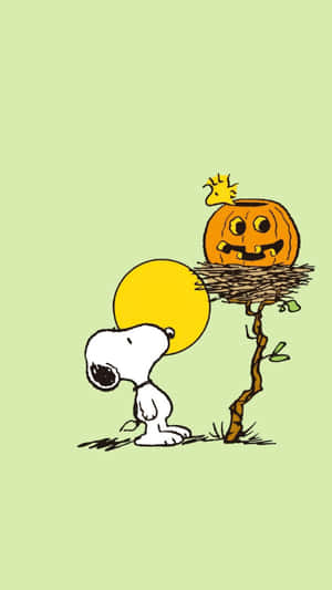 Celebrate Halloween With The Peanuts Gang! Wallpaper