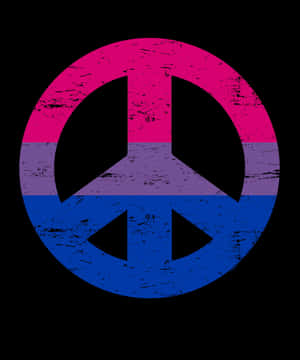 Celebrate Pride And Equality With The Bi Flag Wallpaper