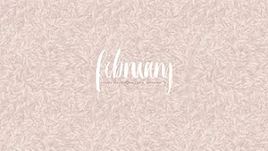 Celebrate The Arrival Of February With Beautiful Brown Leaves Wallpaper