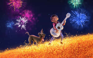 Celebrate The Day Of The Dead With Pixar's Coco Disney Wallpaper