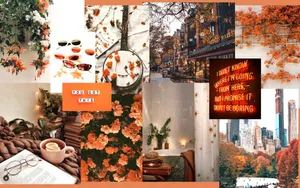 Celebrate The Fall Season With This Desktop Collage Wallpaper