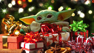 Celebrate The Holidays In A Galaxy Far, Far Away Wallpaper