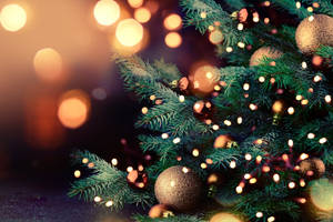 Celebrate The Holidays In Style With A Christmas Widescreen Wallpaper