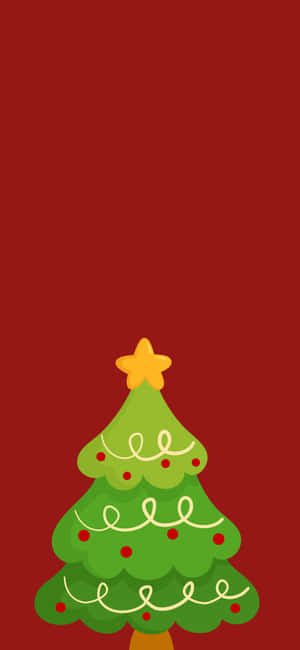 Celebrate The Holidays With This Adorable Christmas Tree Wallpaper