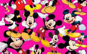 Celebrate The Iconic Disney Mouse - Mickey Mouse! Wallpaper