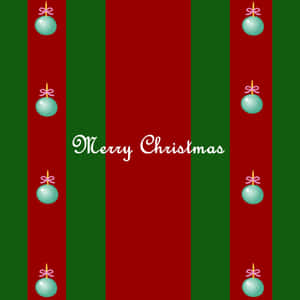 Celebrate The Joyful Christmas Season With Red And Green Decorations Wallpaper