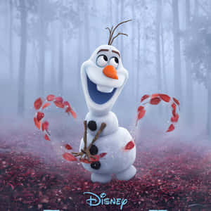 Celebrate The Magic Of Olaf Wallpaper