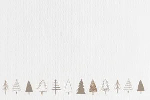 Celebrate The Most Minimalist Christmas Ever Wallpaper