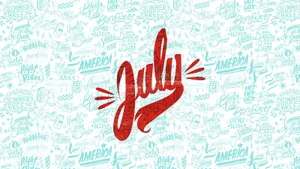 Celebrate The Sunny Days Of July Wallpaper