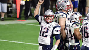 Celebrate The Super Bowl With The New England Patriots Desktop Wallpaper Wallpaper