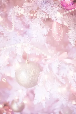 Celebrate The Winter Holidays With A Magical And Festive Pastel Christmas Wallpaper