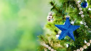 Celebrate This Holiday Season With A Beautiful Christmas Star Wallpaper