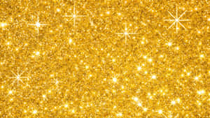 Celebrating A Job Well Done With Glimmering Gold Stars! Wallpaper