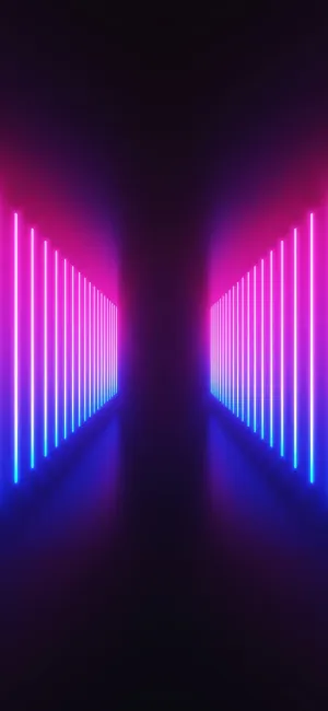 Celebrating Bisexuality With Neon Lights Wallpaper