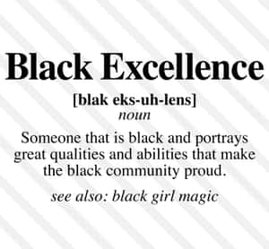 Celebrating Black Excellence Everywhere Wallpaper