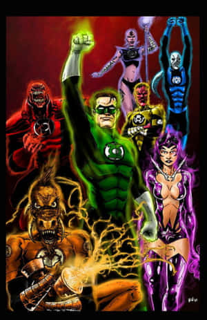 Celebrating Blackest Night With Empowerment And Revelation Wallpaper