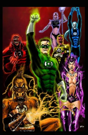 Celebrating Blackest Night With Empowerment And Revelation Wallpaper