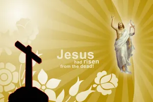 Celebrating Christ Is Risen Wallpaper