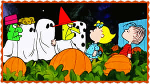 Celebrating Halloween With The Peanuts Gang! Wallpaper