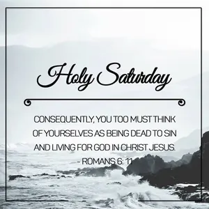 Celebrating Holy Saturday Wallpaper