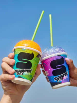 Celebrating Slurpee Day2023 Wallpaper