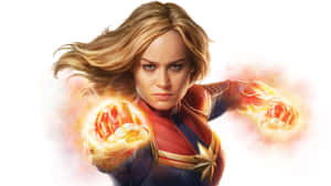 _• Celebrating The Courage Of Captain Marvel_ Wallpaper