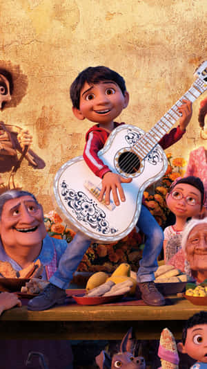 Celebrating The Heart, Imagination And Music Of Pixar's Coco Wallpaper