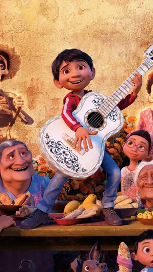 Celebrating The Heart, Imagination And Music Of Pixar's Coco Wallpaper
