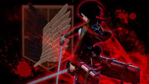 Celebrating The Iconic Characters From Attack On Titan Wallpaper