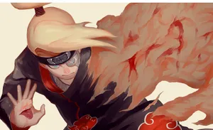 Celebrating The Success Of Akatsuki And Deidara Wallpaper