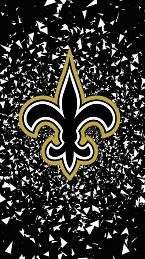 Celebrating The Success Of The Famous Nfl Saints Wallpaper