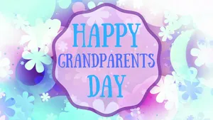 Celebrating Unconditional Love – Happy Grandparents Day Wallpaper