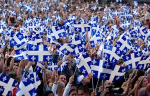 Celebrations Of Saint Jean Baptiste Day In Quebec, Canada Wallpaper