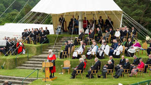 Celebratory Speech At Tynwald Day, Isle Of Man Wallpaper